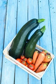 Fresh rustic harvest Stock Photos