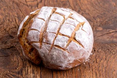 Fresh rye bread Stock Photos