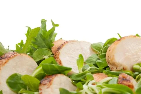 Fresh salad background. Stock Photos