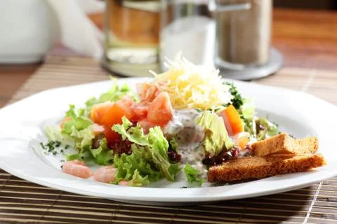 Fresh salad Stock Photos
