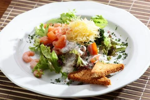 Fresh salad Stock Photos