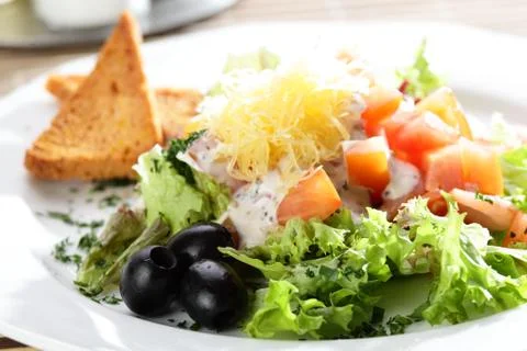 Fresh salad Stock Photos