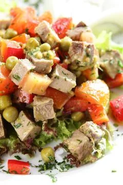 Fresh salad Stock Photos