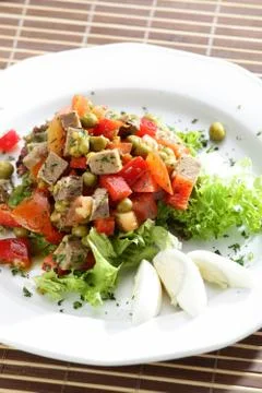 Fresh salad Stock Photos