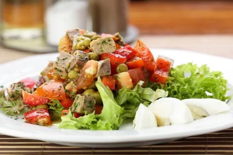 Fresh salad Stock Photos