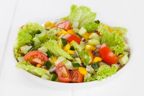 Fresh salad Stock Photos