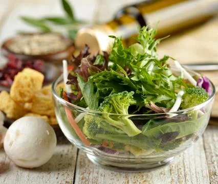 Fresh salad Stock Photos