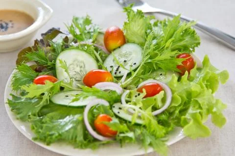 Fresh salad Stock Photos