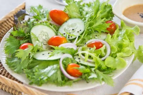 Fresh salad Stock Photos