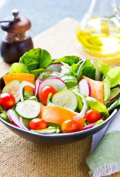 Fresh salad Stock Photos