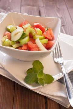 Fresh salad Stock Photos