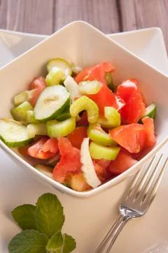 Fresh salad Stock Photos