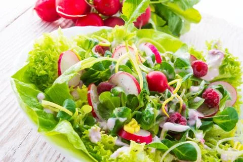 Fresh salad Stock Photos