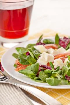Fresh salad Stock Photos