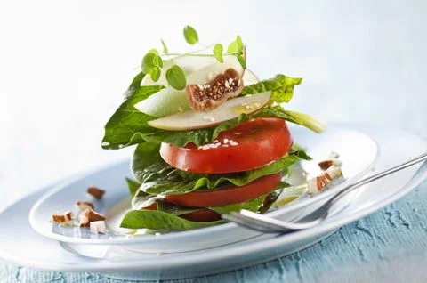 Fresh salad Stock Photos