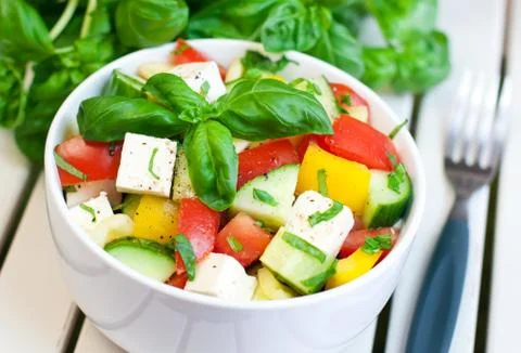 Fresh salad Foto stock