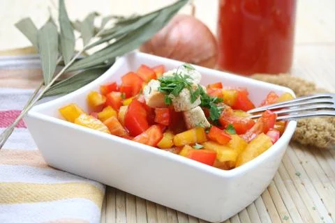 Fresh salad Stock Photos