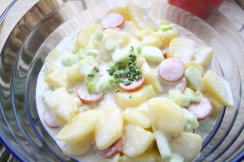 Fresh salad Stock Photos