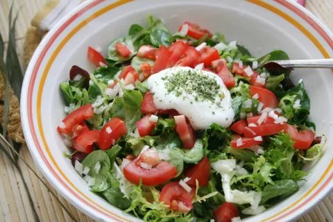 Fresh salad Foto stock