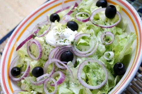 Fresh salad Stock Photos