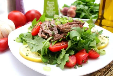 Fresh salad Stock Photos
