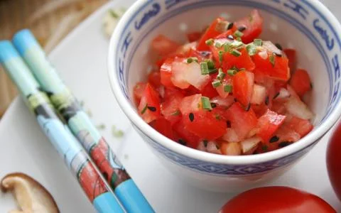 Fresh salad Foto stock