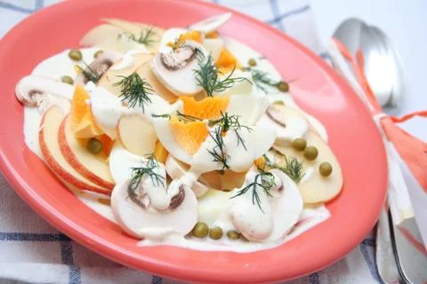 Fresh salad Stock Photos