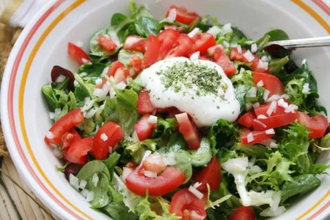 Fresh salad Stock Photos
