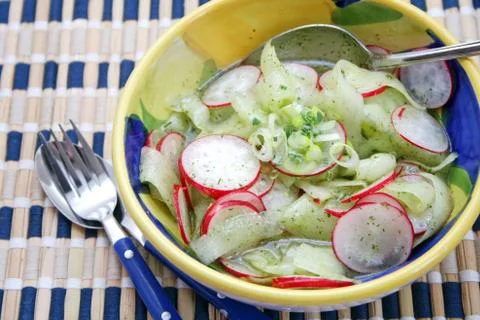 Fresh salad Stock Photos