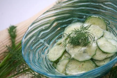 Fresh salad Foto stock