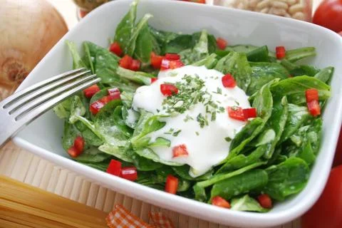 Fresh salad Stock Photos
