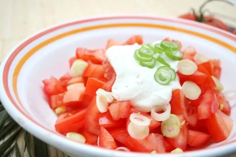 Fresh salad Foto stock