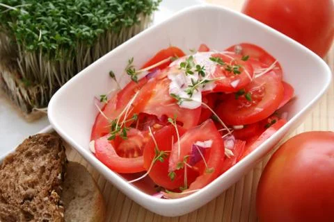Fresh salad Stock Photos