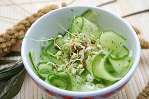 Fresh salad Stock Photos