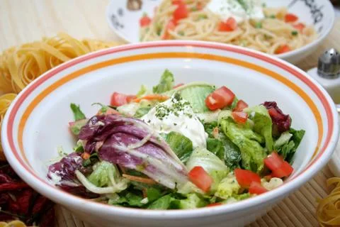 Fresh salad Stock Photos