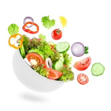 Fresh salad Stock Photos