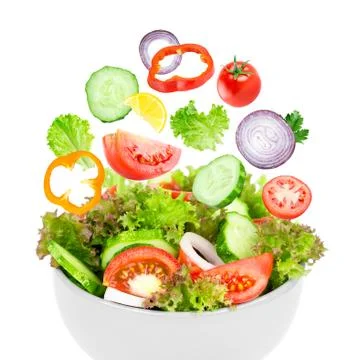 Fresh salad Stock Photos