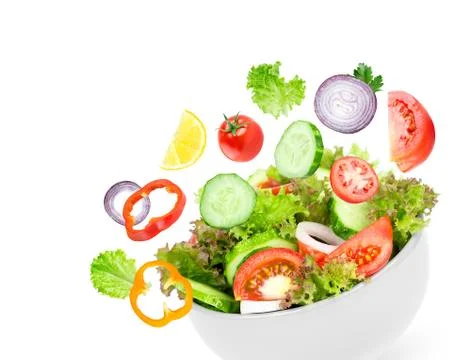 Fresh salad Foto stock