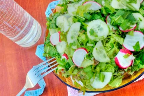 Fresh salad Stock Photos