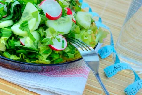 Fresh salad Stock Photos