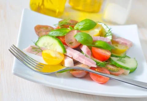 Fresh salad Stock Photos