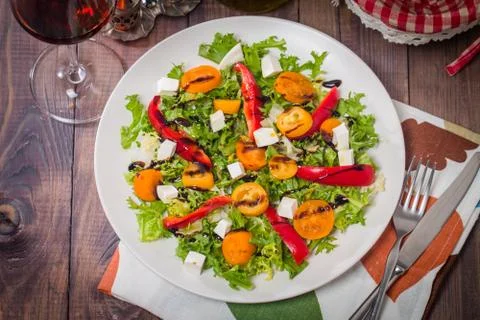 Fresh salad Stock Photos