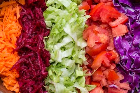 Fresh salad Stock Photos