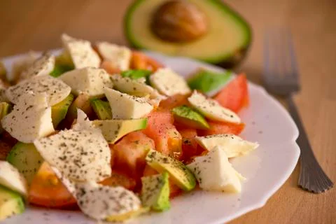 Fresh salad Foto stock