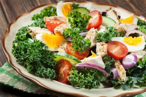 Fresh salad Stock Photos