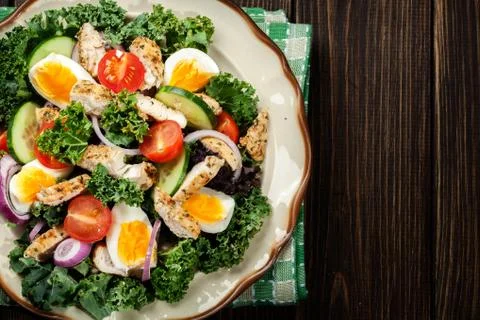 Fresh salad Stock Photos