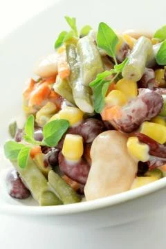 Fresh salad Stock Photos