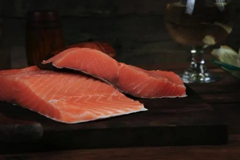 Fresh salmon (11) Stock Photos
