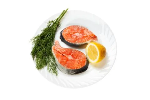 Fresh salmon Stock Photos