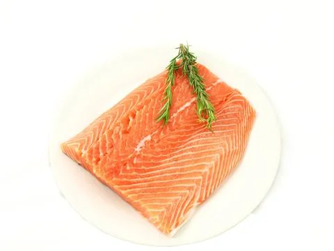Fresh salmon Stock Photos
